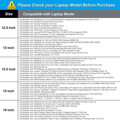 Dizüstü bilgisayar koltuğu MacBook Air/Pro ile uyumludur, 13-13.3 inç dizüstü bilgisayar, Neoprene çanta küçük kılıflı, kayısı