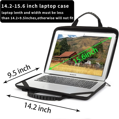 BUG 14.2-15.6 Inch Laptop Case Hard Shell, Koruyucu Laptop Taşıma Küresi Isı Çöklendirme için Duracak