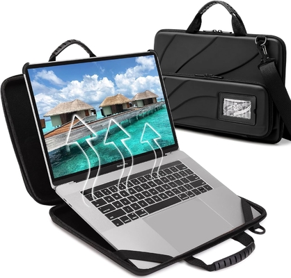 BUG 14.2-15.6 Inch Laptop Case Hard Shell, Koruyucu Laptop Taşıma Küresi Isı Çöklendirme için Duracak