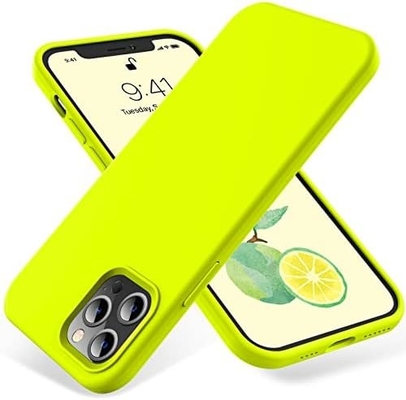 iPhone 12 Pro Max Kasa, Askeri Sınıf Koruma, Şok geçirmez Silikon, Parmak izi ve kayma karşıtı, Telefon Kasa