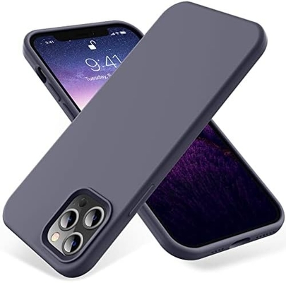 iPhone 12 Pro Max Kasa, Askeri Sınıf Koruma, Şok geçirmez Silikon, Parmak izi ve kayma karşıtı, Telefon Kasa
