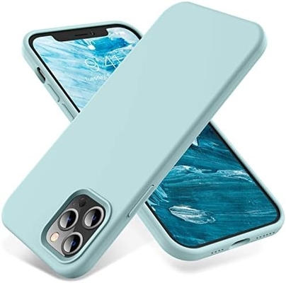 iPhone 12 Pro Max Kasa, Askeri Sınıf Koruma, Şok geçirmez Silikon, Parmak izi ve kayma karşıtı, Telefon Kasa