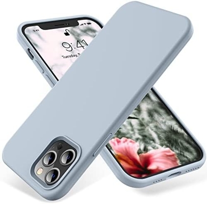 iPhone 12 Pro Max Kasa, Askeri Sınıf Koruma, Şok geçirmez Silikon, Parmak izi ve kayma karşıtı, Telefon Kasa
