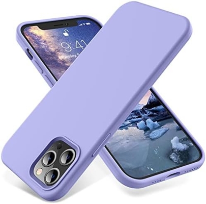 iPhone 12 Pro Max Kasa, Askeri Sınıf Koruma, Şok geçirmez Silikon, Parmak izi ve kayma karşıtı, Telefon Kasa