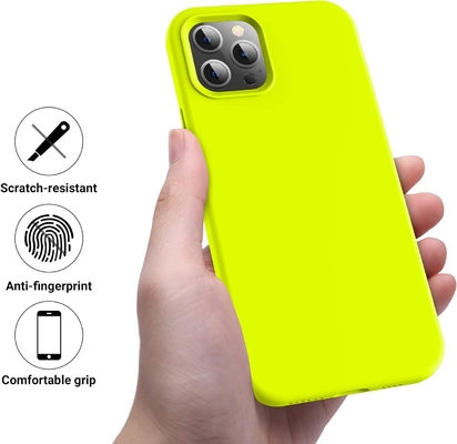 iPhone 12 Pro Max Kasa, Askeri Sınıf Koruma, Şok geçirmez Silikon, Parmak izi ve kayma karşıtı, Telefon Kasa