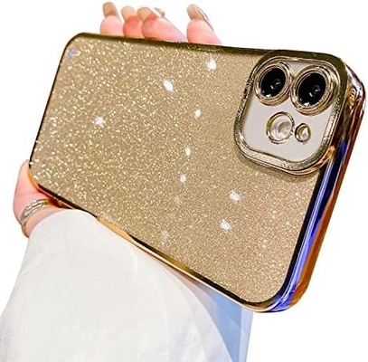 iPhone 12 Pro Max şeffaf kasa tasarımı, yerleşik parlak lüks parlak kağıt, pop ve güzel
