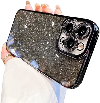iPhone 12 Pro Max şeffaf kasa tasarımı, yerleşik parlak lüks parlak kağıt, pop ve güzel