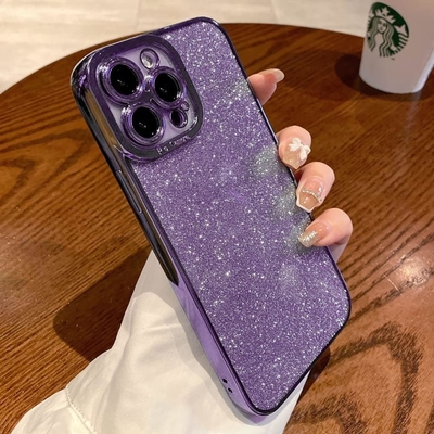 iPhone 12 Pro Max şeffaf kasa tasarımı, yerleşik parlak lüks parlak kağıt, pop ve güzel
