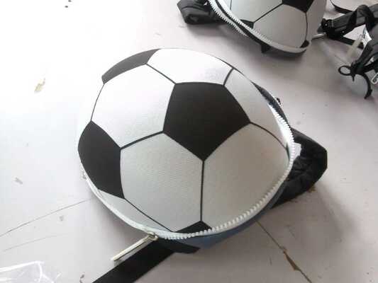 EVA sert Futbol sırt çantası Kılıf çanta saklama çantası Moda çantası