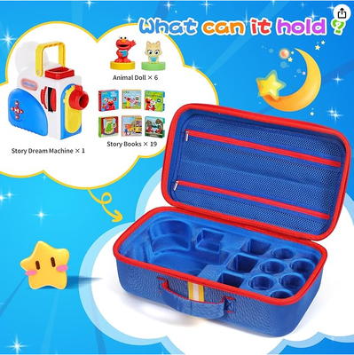 Little Tikes Story Dream Machine Kitapları Başlangıç Seti İçin Uygun Sert Taşıma Çantası, Hikaye Zamanı Sesli Oyun Gerçek Küçükler Karakter Koleksiyonu İçin Büyük Koruyucu Seyahat Saklama Kutusu, (Sadece Kutu)