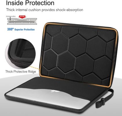 Suya Dayanıklı EVA Laptop Sleeve 13 Inch Protective Case Featuring Durable 1680d Polyester Surface for Secure Carrying