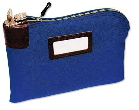 Zorlu Zıpırlı Banka Çantaları Dayanıklı 70D Naylon'dan Yapılmış, Önemli Logo ve Güvenli Nakit İşlemleri için Kilitli Güvenlik