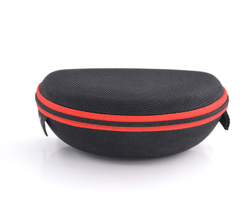 Siyah 1680D Polyester EVA Güneş Gözlüğü Kılıfı Özel Logo Baskısı