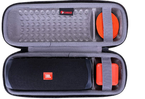 Sert Kabuk Taşınabilir EVA Jbl Flip 4 Kılıf Yumuşak Malzeme Velet İç