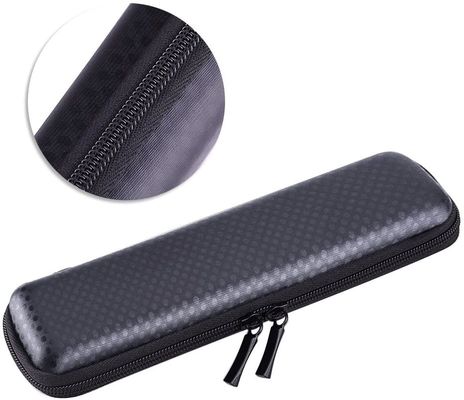 Siyah 3D EVA Hard Case Kalem Kılıfı 1800D Polyester PU Deri