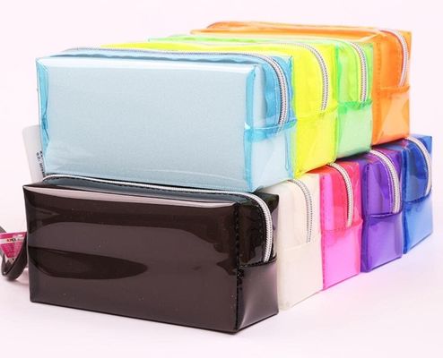 Bölmeli EVA Şeffaf Kalem Kılıfı Pvc Sert Plastik Kalem Kutusu
