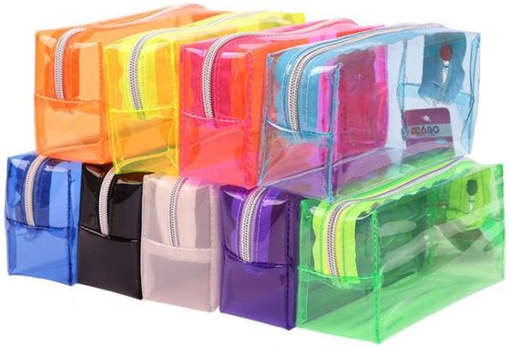 Bölmeli EVA Şeffaf Kalem Kılıfı Pvc Sert Plastik Kalem Kutusu