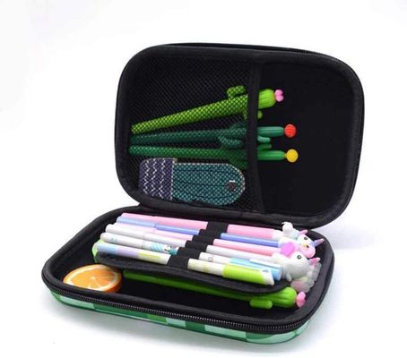 Pu Deri PVC EVA Kalem Kutusu 1800D Polyeste Hard Case Kalem Kılıfı
