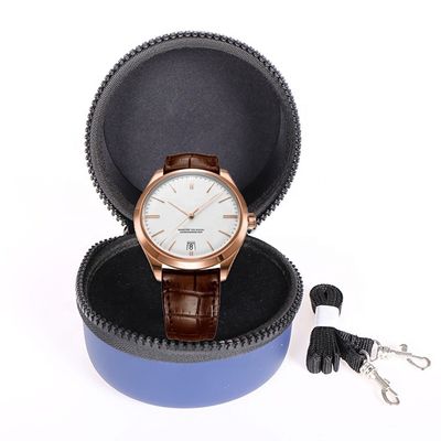 Debossing Logo EVA Watch Case Darbeye Dayanıklı Mücevher Organizatör Kutusu