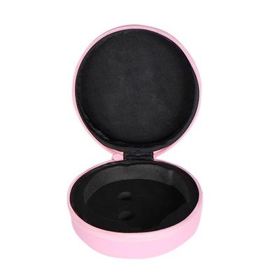 Erkekler Kadınlar İçin Pembe Spandex PU Sert EVA Lüks İzle Seyahat Çantası