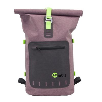 Hiking 10L Şık Suya Karşılıklı Sırt Çantası Hafif PVC Tarpaulin Suya Karşılıklı Sırt Çantası Hiking Su Sporları Çantası Popüler Roll Top Sörf Kuru Çantası Sırt Çantası Sırt Çantası