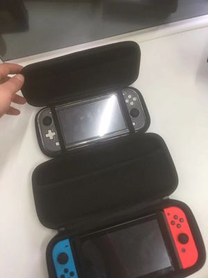 Kadife Astar Metal Fermuar Switch Lite için EVA Seyahat Çantası Çekiyor