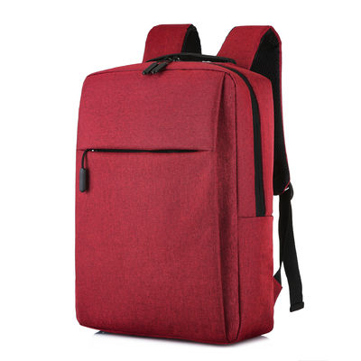 4 Colors Optional Nylon Waterproof Laptop Rucksack With USB Charger
