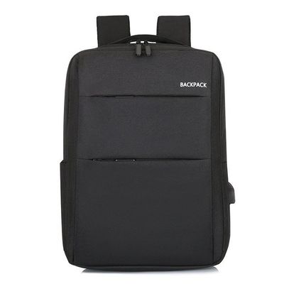 4 Colors Optional Nylon Waterproof Laptop Rucksack With USB Charger