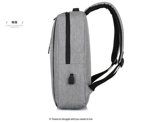 Toptan Fabrika Dışarıda Nylon Suya Karşı Dayanıklı Dizüstü Bilgisayar Sırt Çantası Fermuar Kapama USB Arayüzüyle Nylon Suya Karşı Dayanıklı Dizüstü Bilgisayar Sırt Çantası
